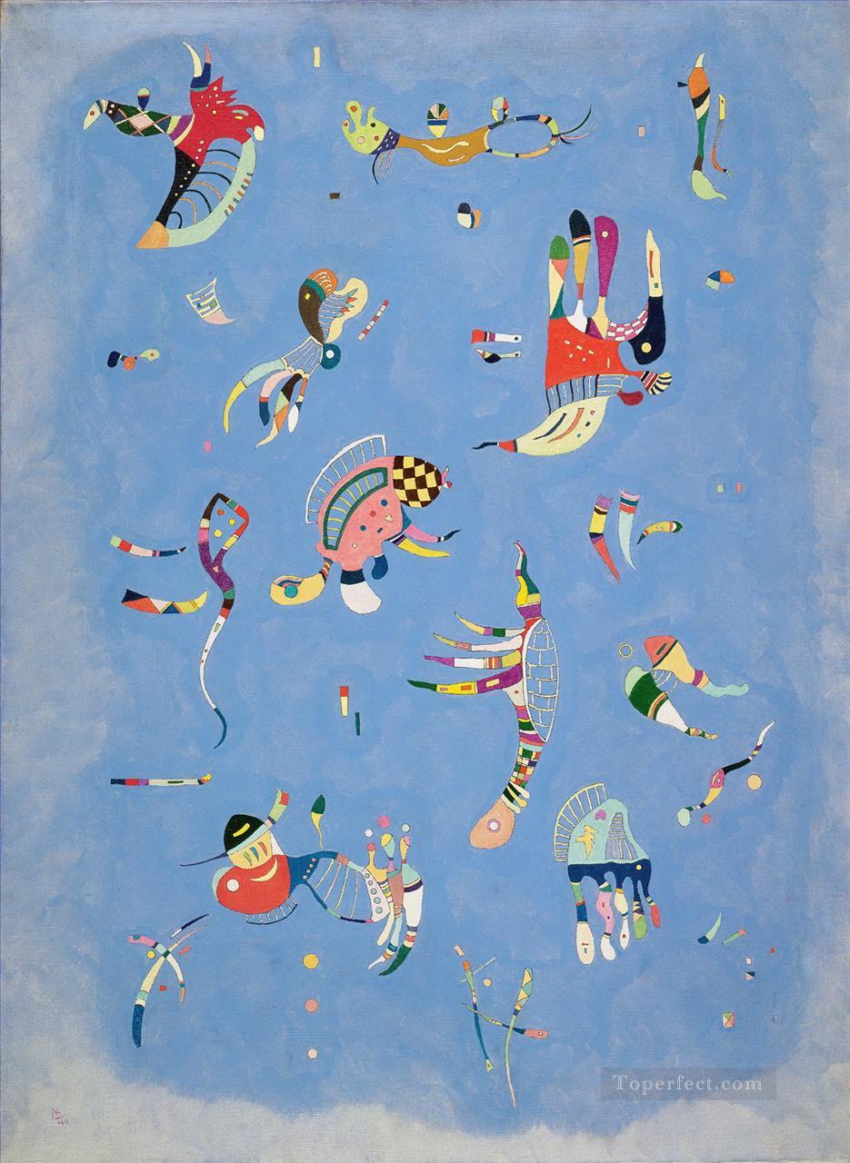 Sky Blue Bleu de ciel Wassily Kandinsky Oil Paintings